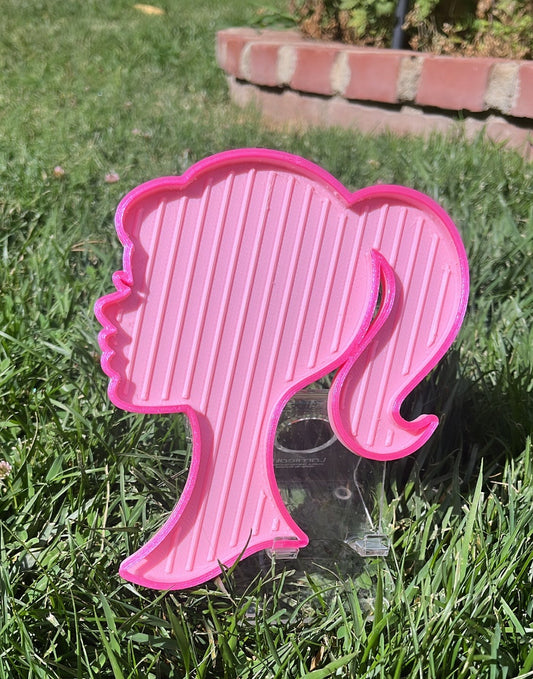 Doll Head Rhinestone Tray